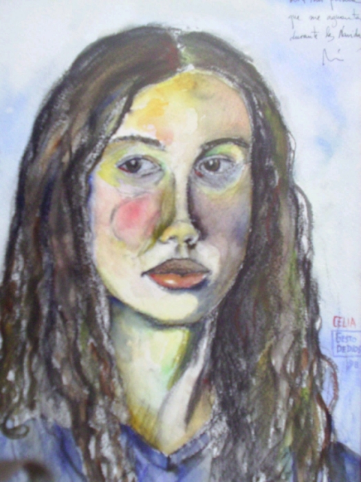 Celia, 1998 - Acuarela sobre papel8 - Watercolour on paper - Aquarelle sur papier